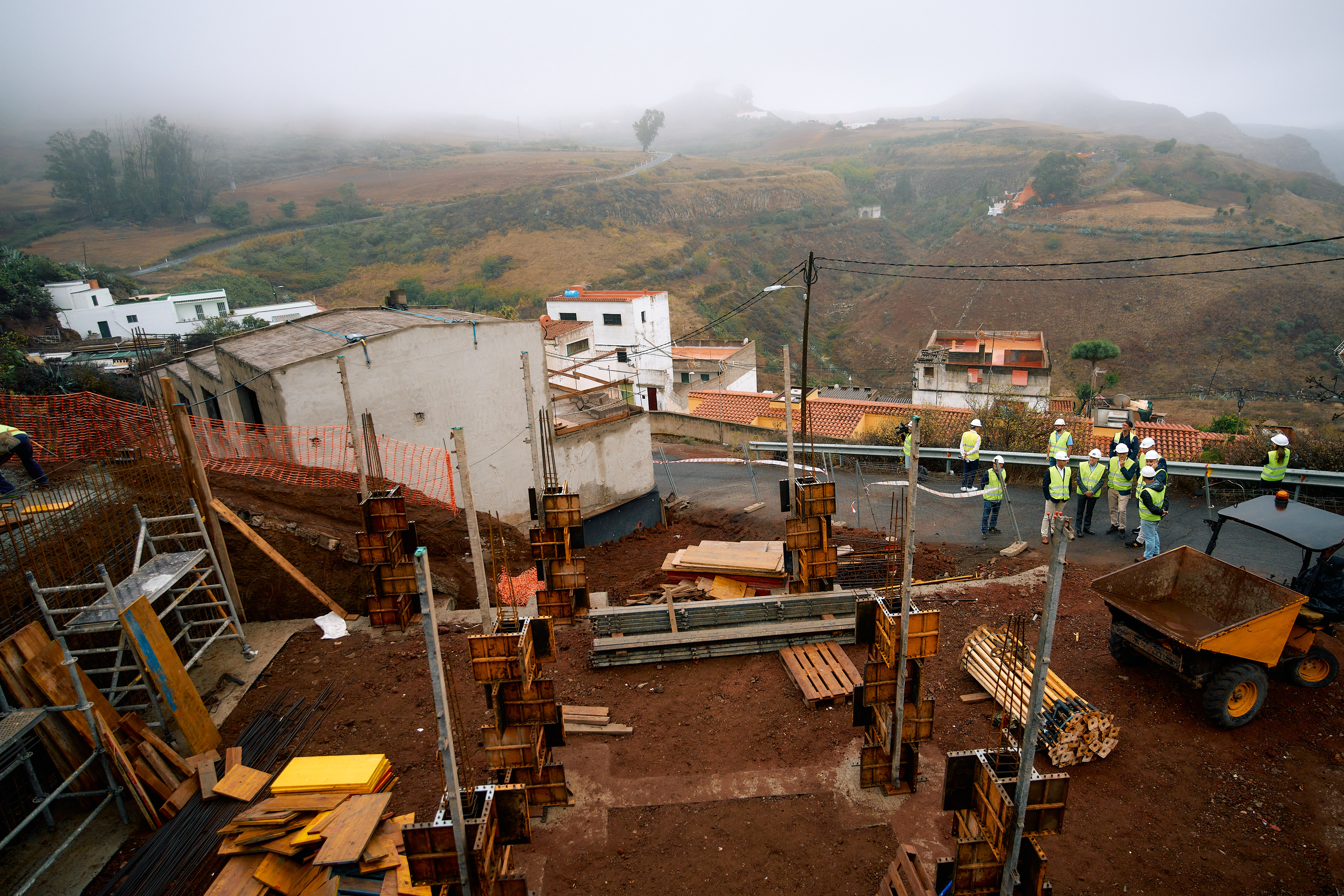 Obras de viviendas protegidas en Gáldar / CanariasNoticias.es 