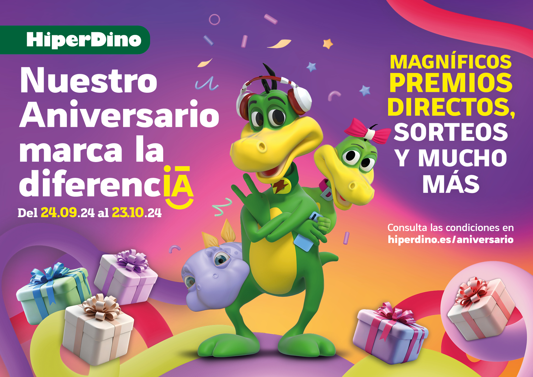 Campaña Aniversario HiperDino 