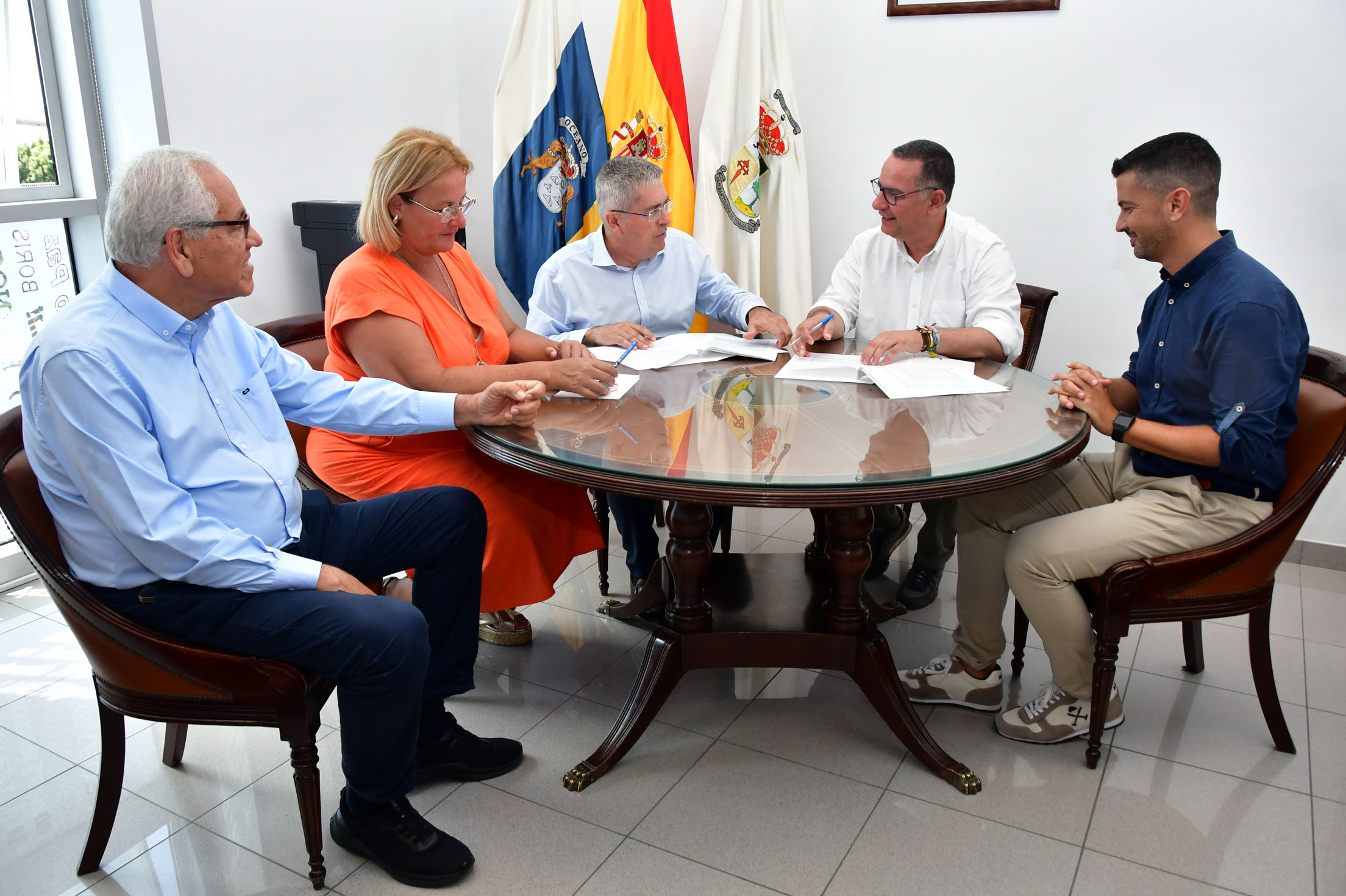 Firma del convenio / CanariasNoticias.es 