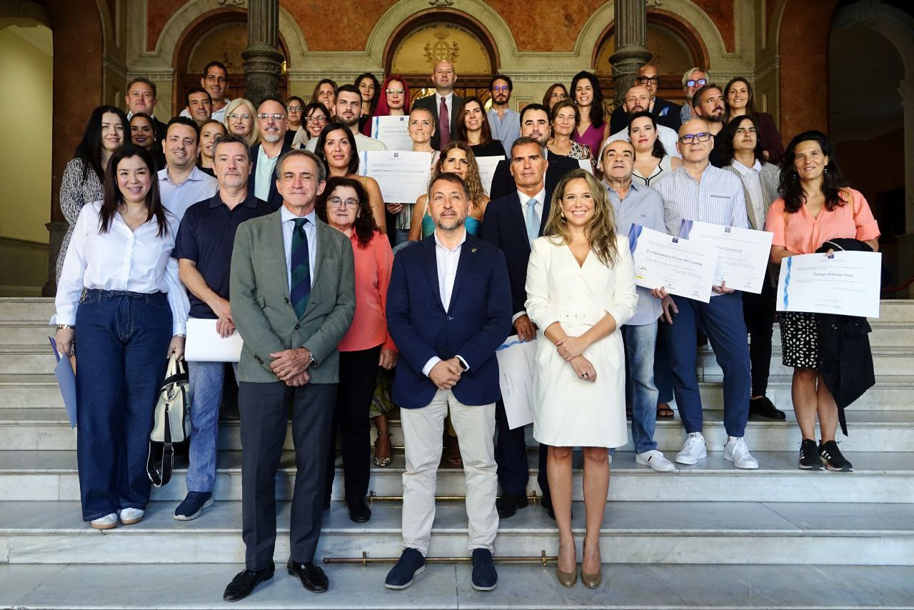 Entrega diplomas SICTED / CanariasNoticias.es 