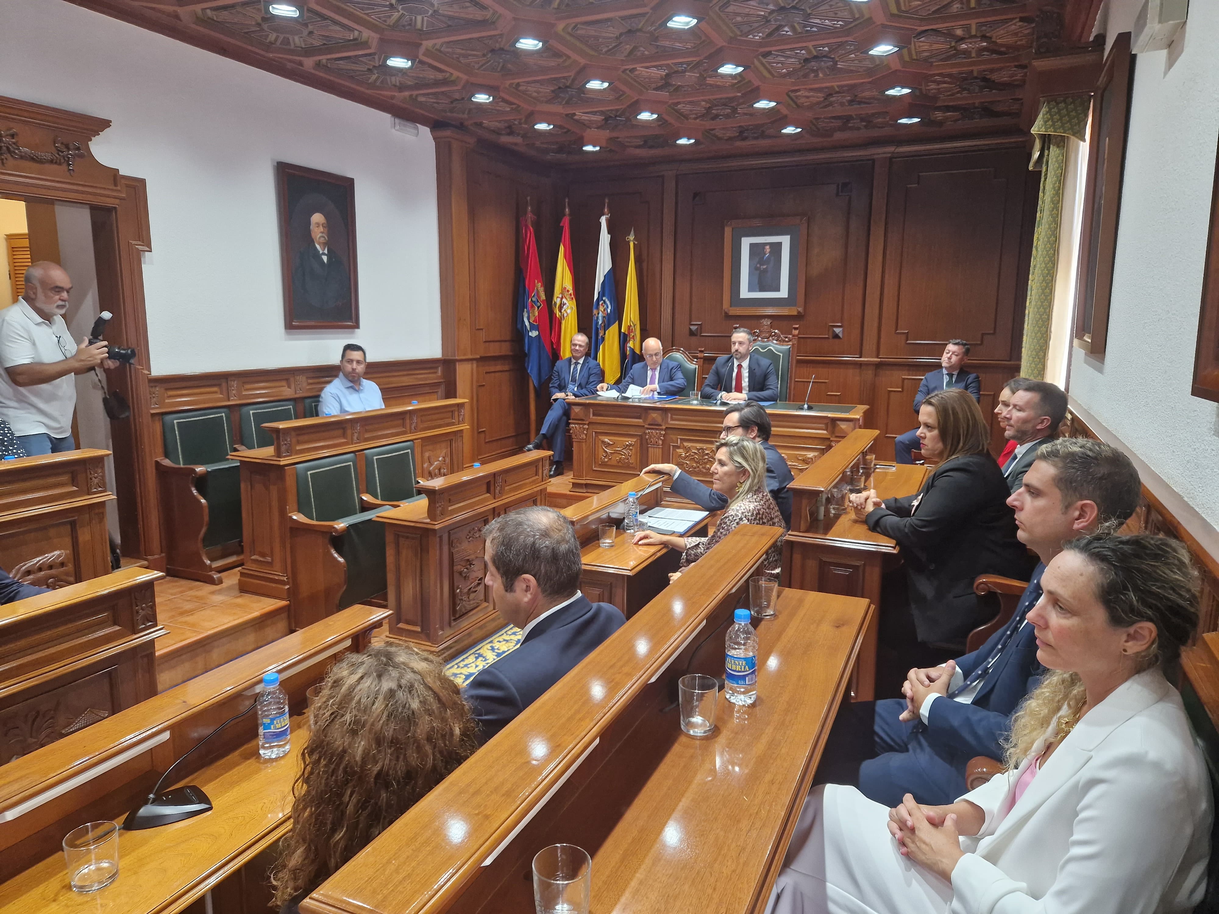 Visita oficial del Cabildo de Gran Canaria a Telde 