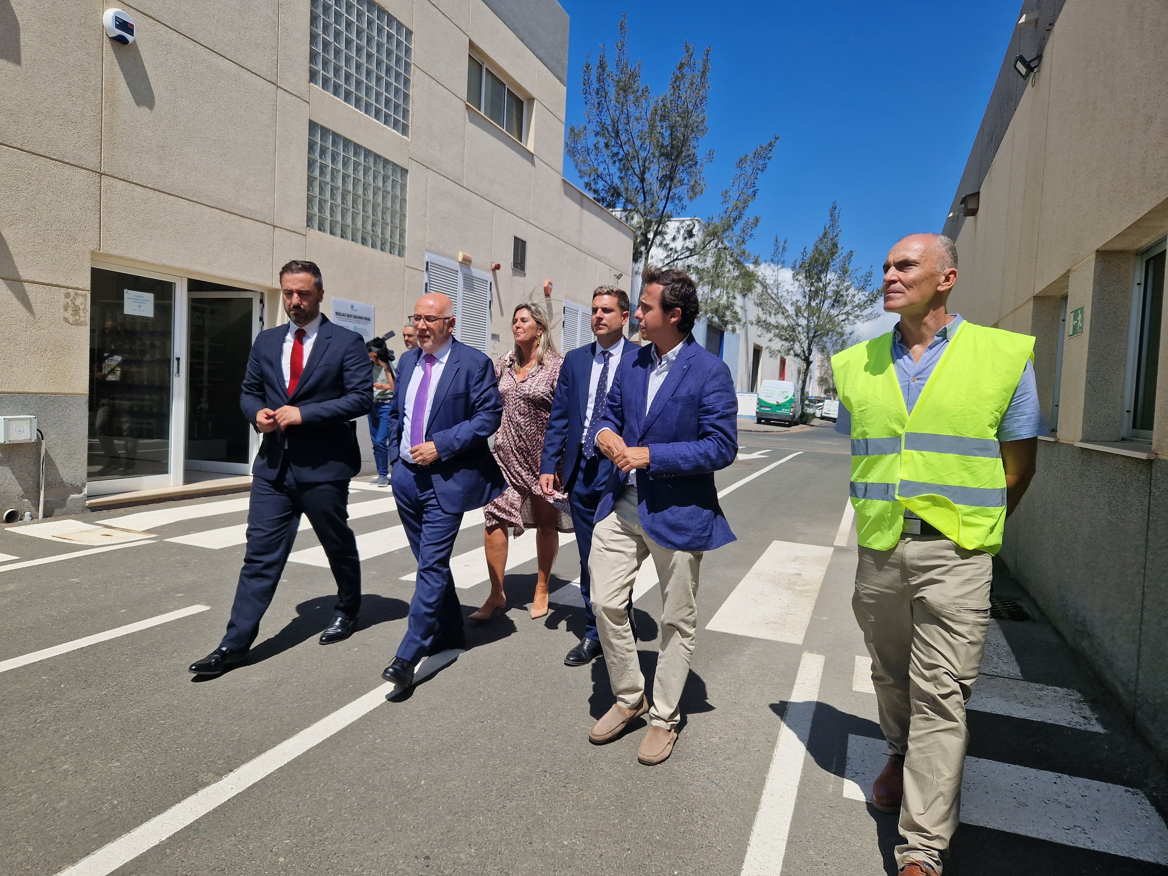 Visita oficial del Cabildo de Gran Canaria a Telde 