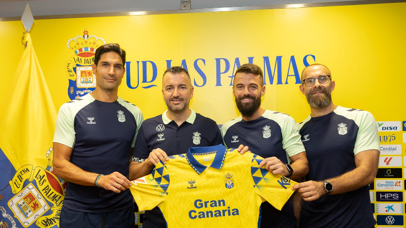 Presentación de Diego Martínez, entrenador UD Las Palmas 