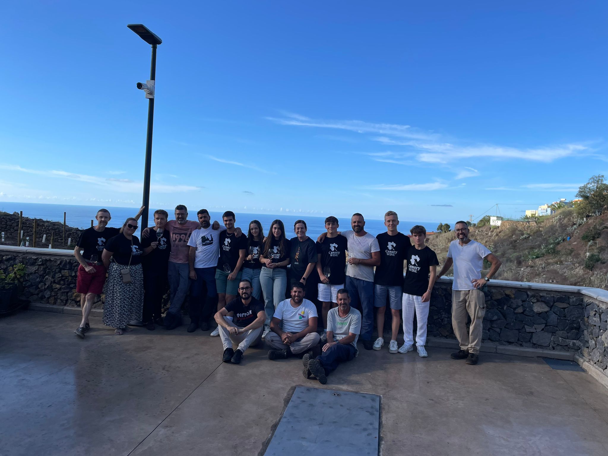 Estudiantes Erasmus en bodegas Canary Wine