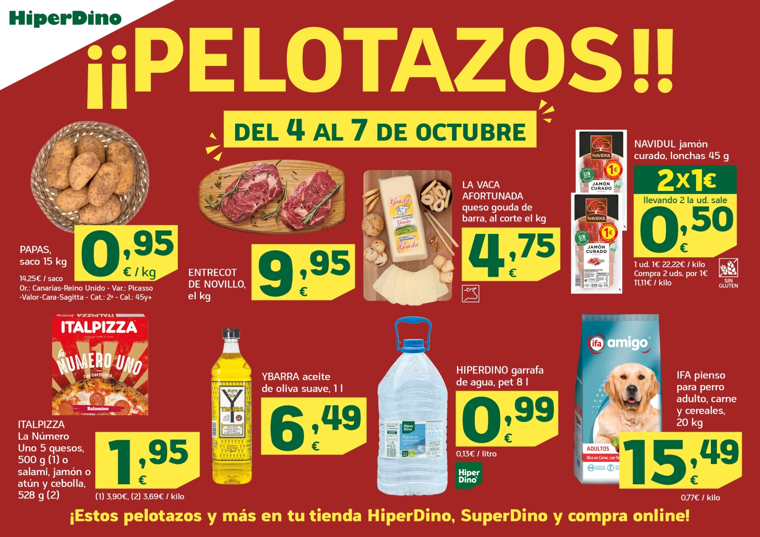 Pelotazos de HiperDino 