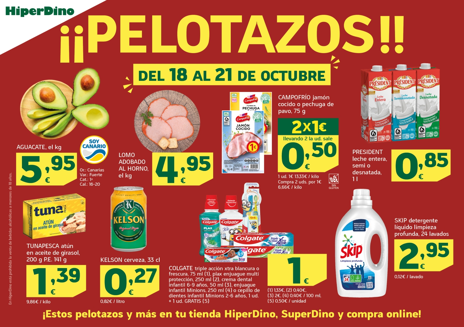 Pelotazos de HiperDino 