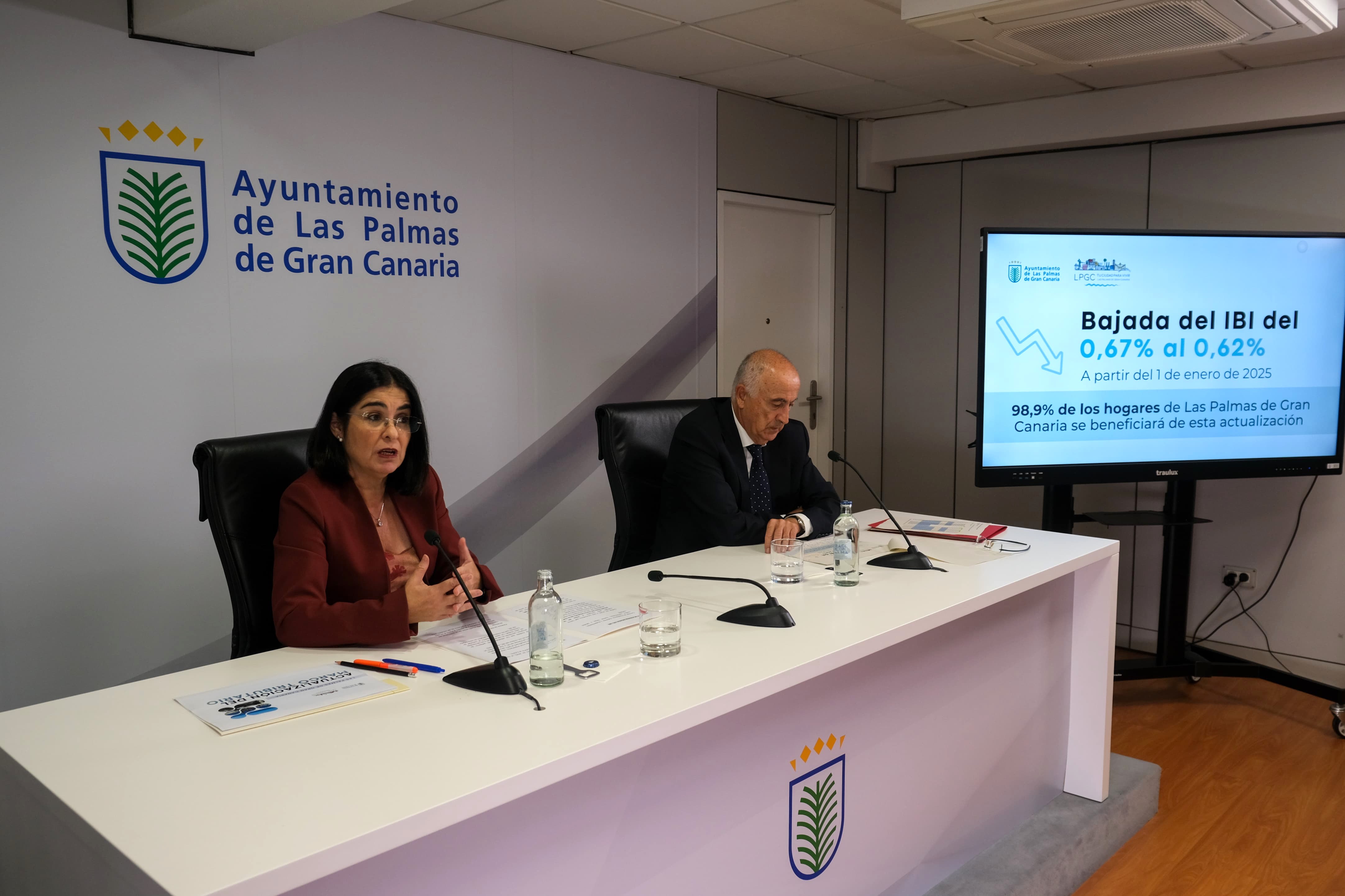 Presentación bajada IBI / CanariasNoticias