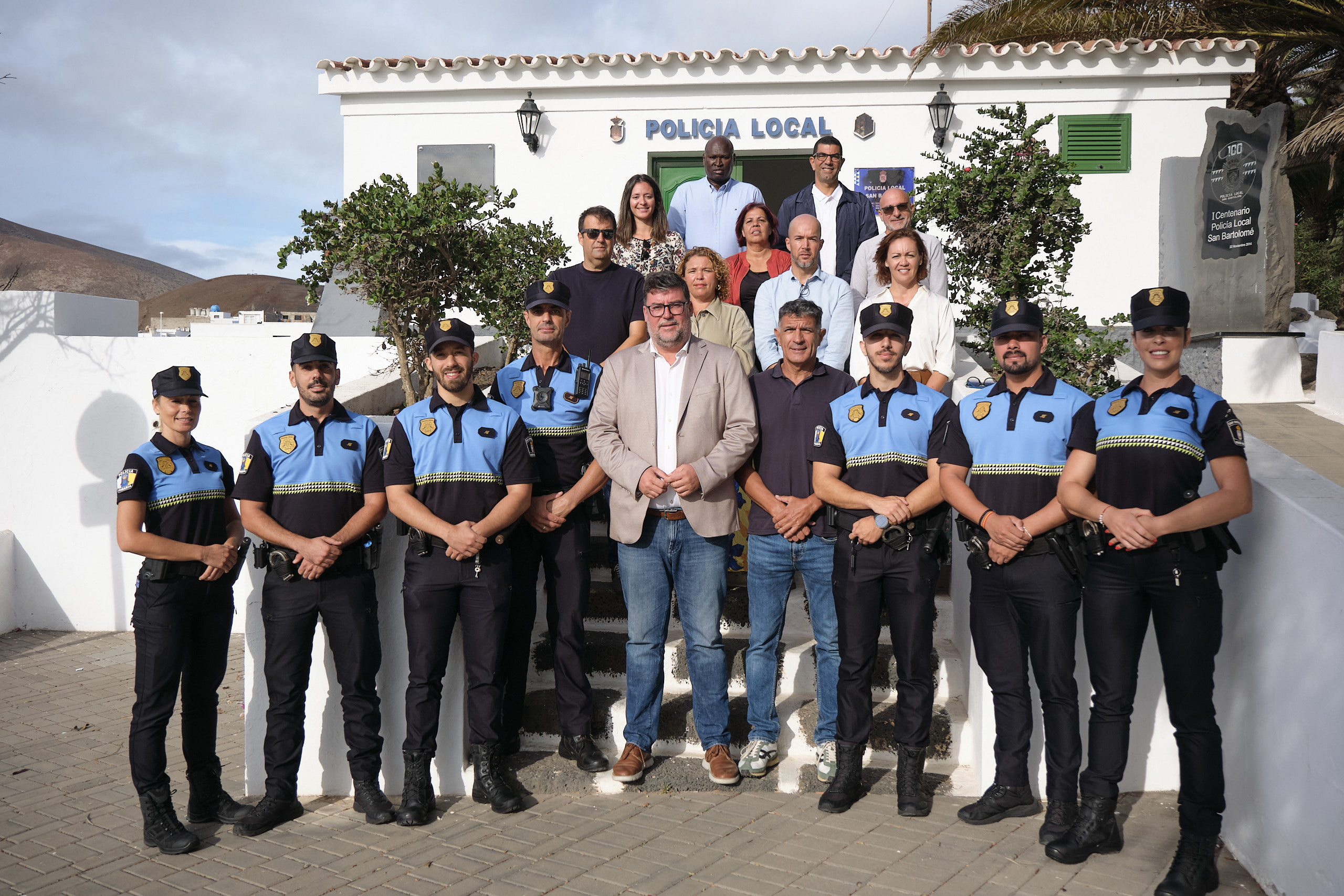 Policías locales de San Bartolomé / CanriasNoticias