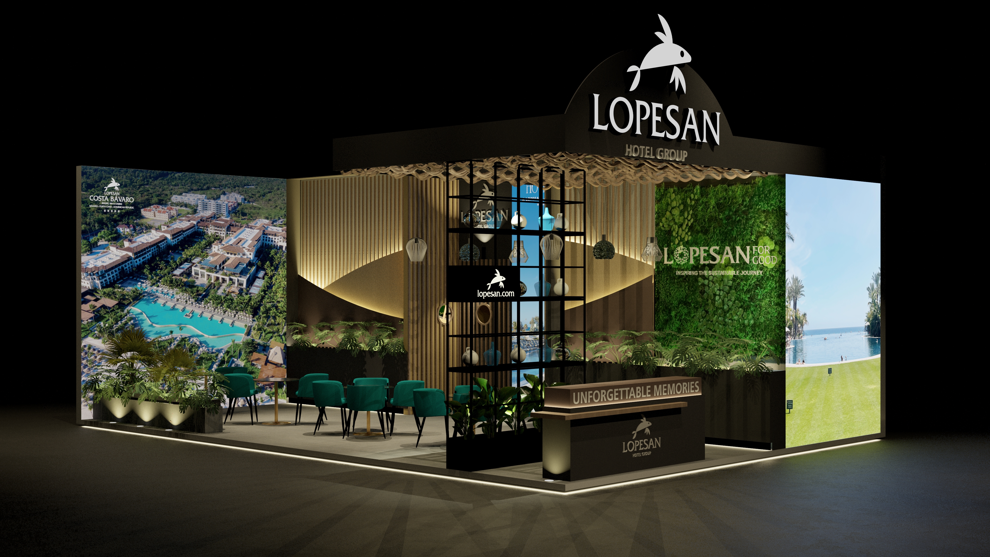 Stand de Lopesan Hotel Group en WTM / CanariasNoticias