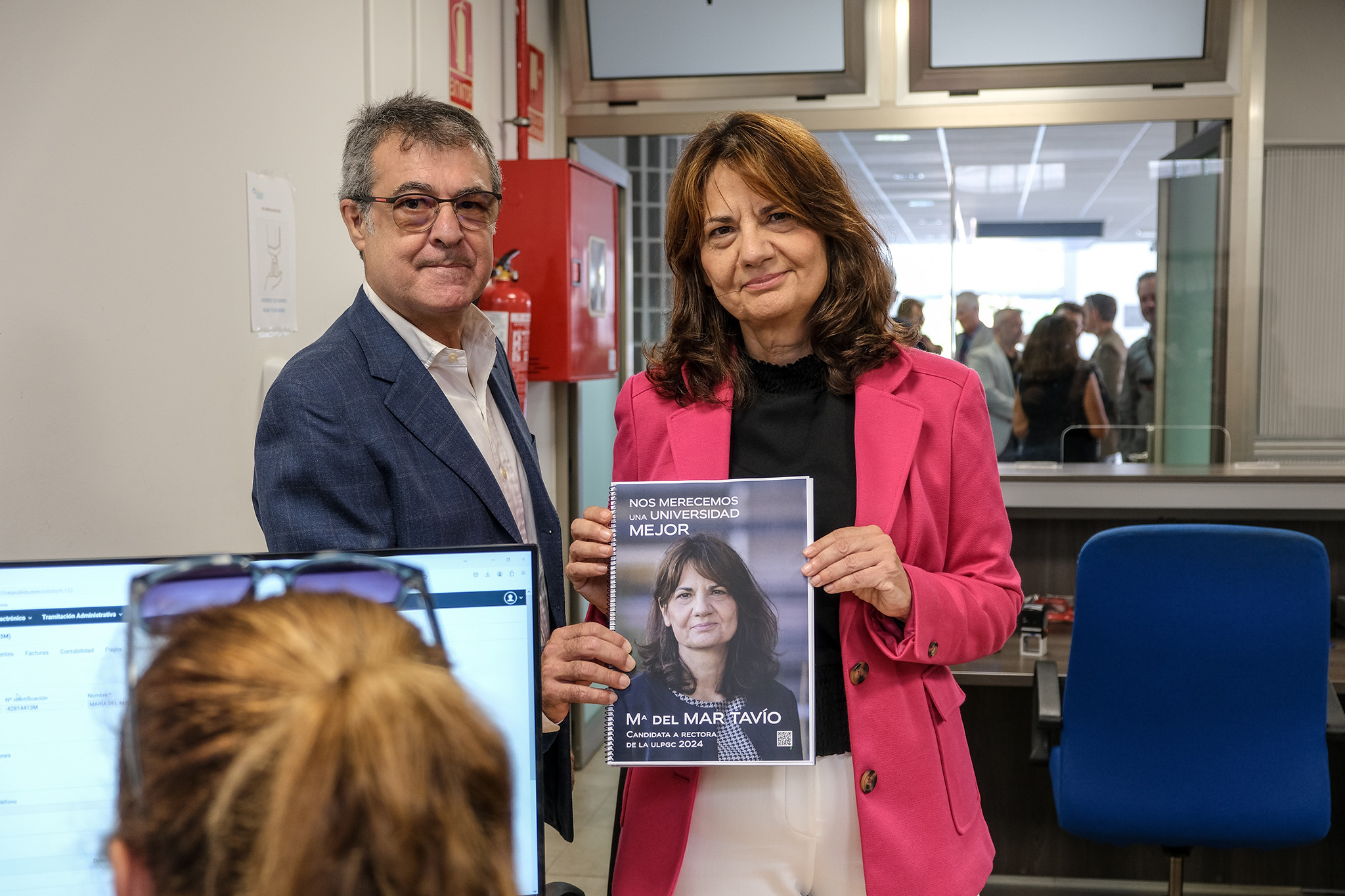 María del Mar Tavío presenta candidatura a Rectora de la ULPGC