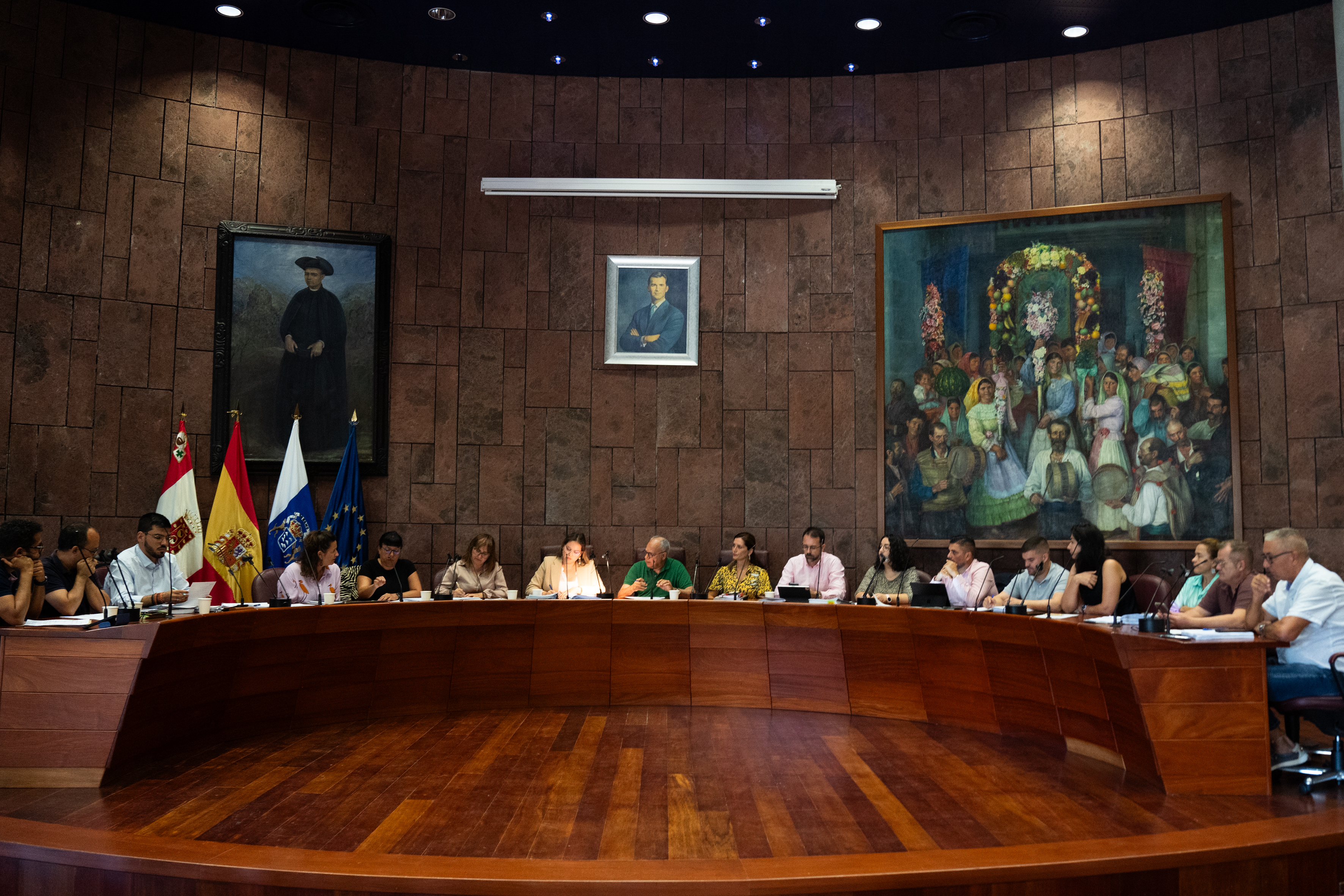 Pleno del Cabildo de La Gomera