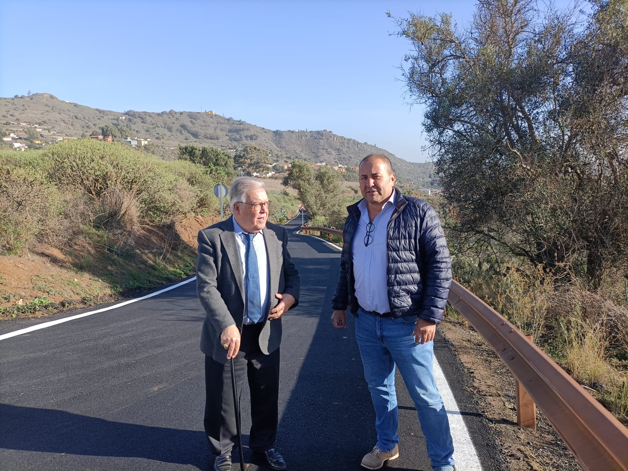 Carretera Cruz de Morales-Las Meleguinas