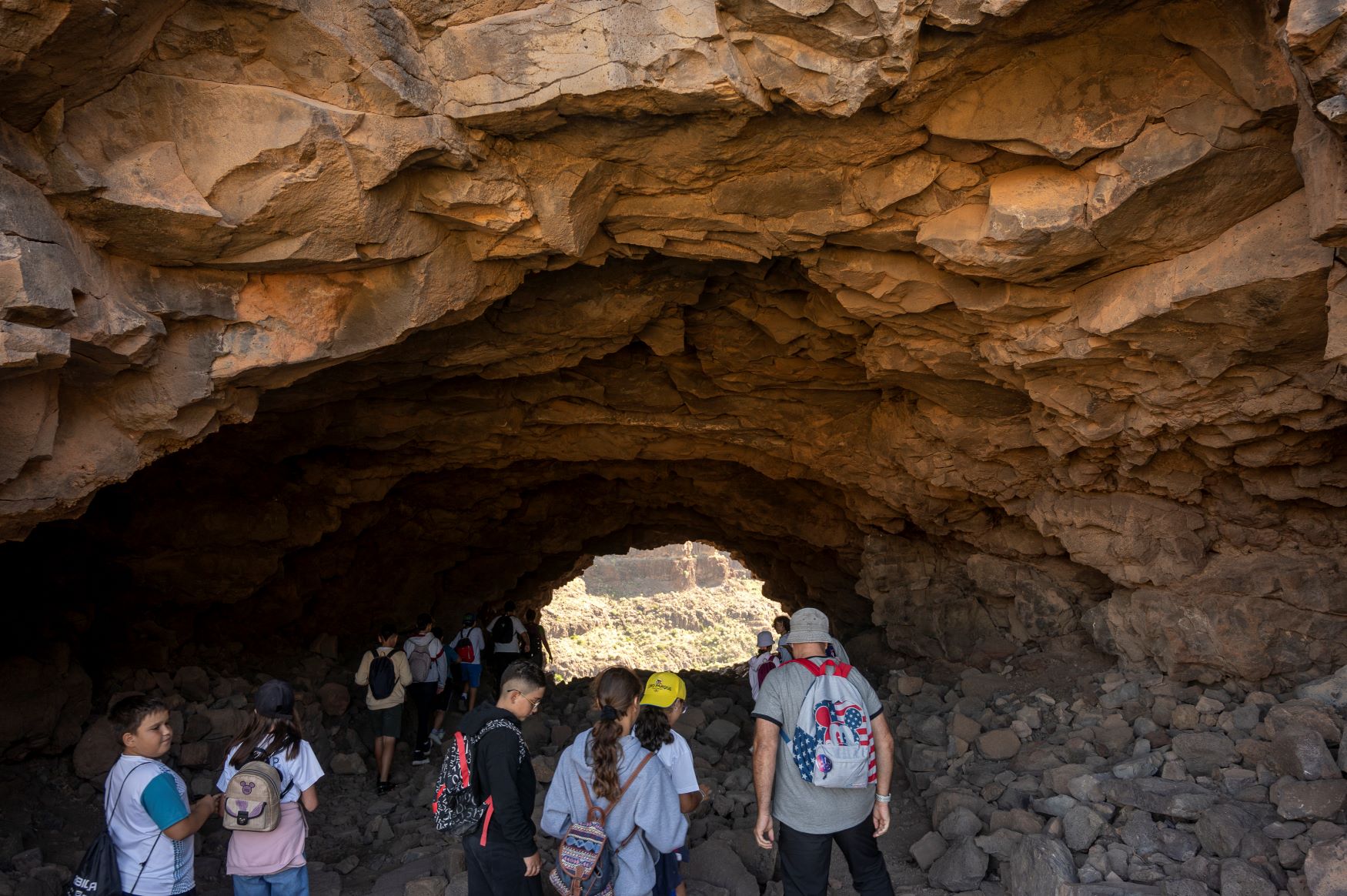 Cueva-túnel de La Fortaleza de Santa Lucía