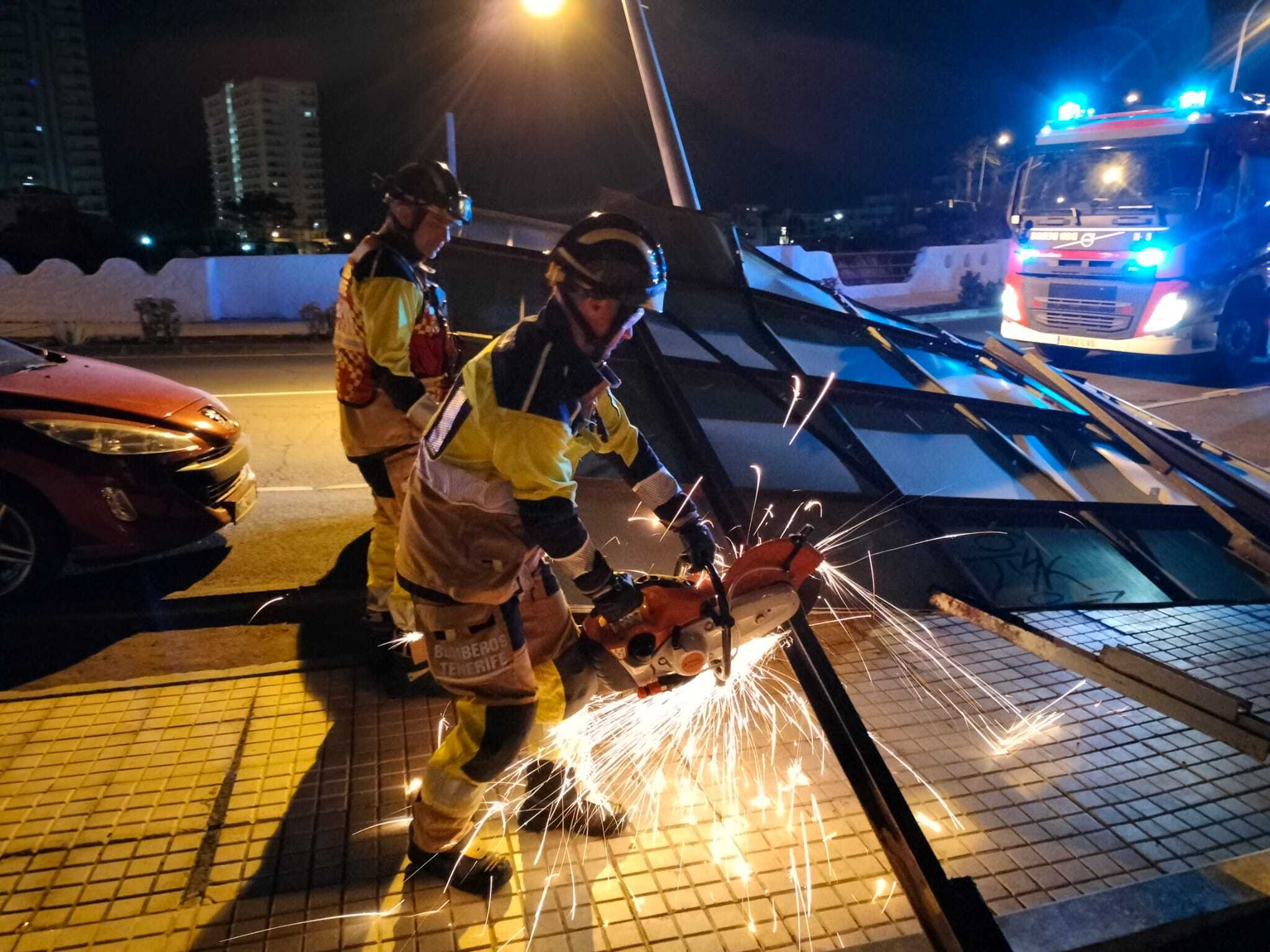 Intervención Bomberos Tenerife 