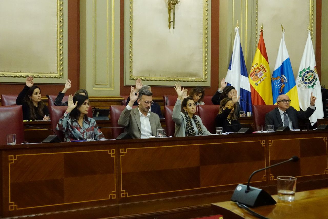 Pleno del Ayuntamiento de Santa Cruz de Tenerife