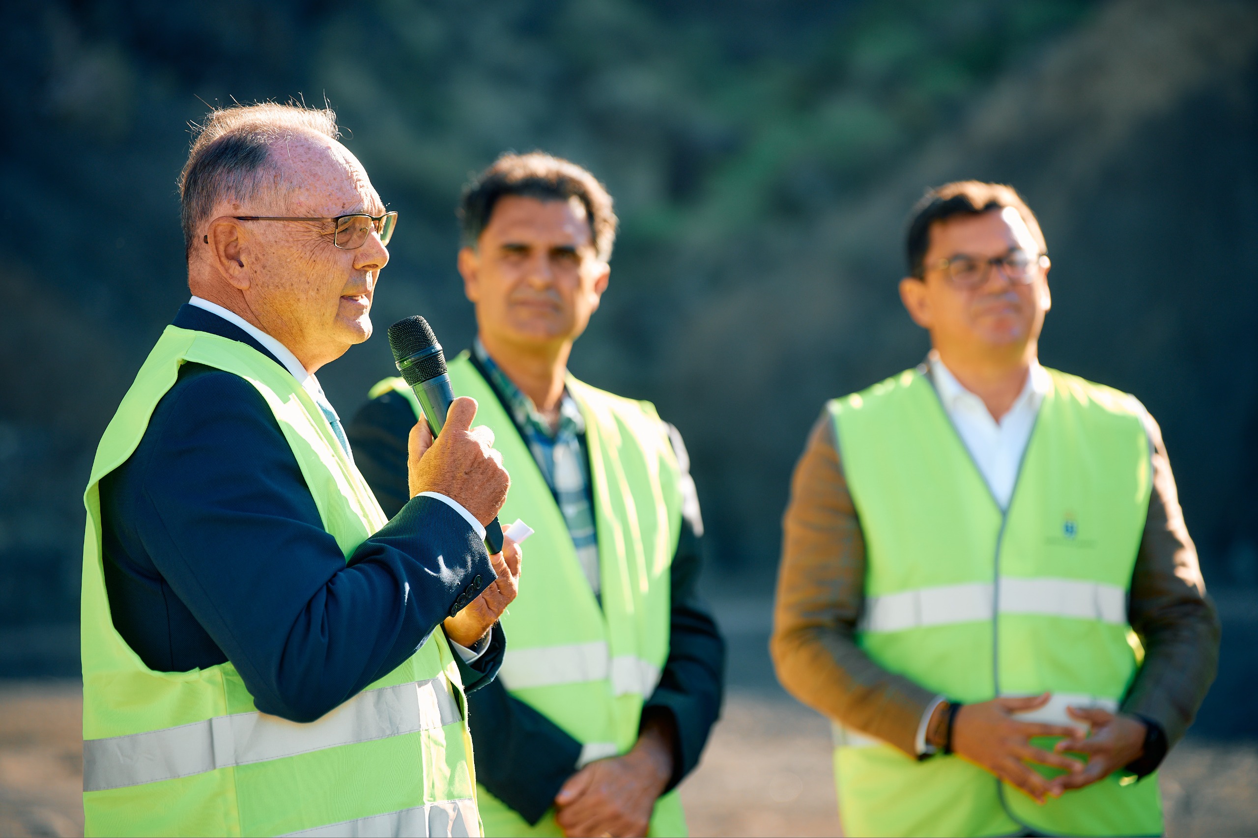 Inauguración del túnel de Faneque 