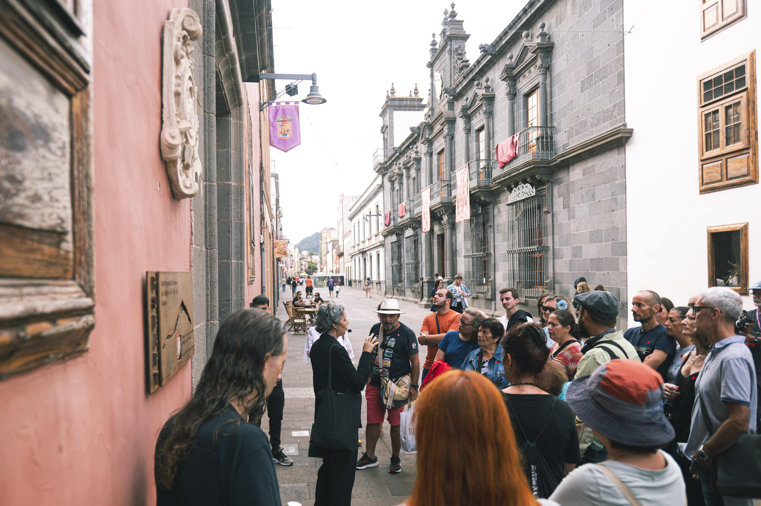 Turistas en La Laguna 