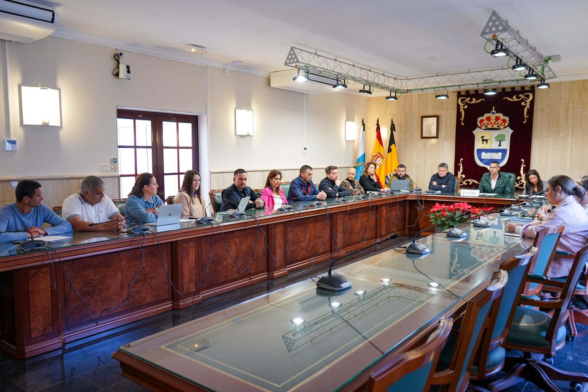 Pleno del Ayuntamiento de La Oliva. Fuerteventura/ canariasnoticias.es