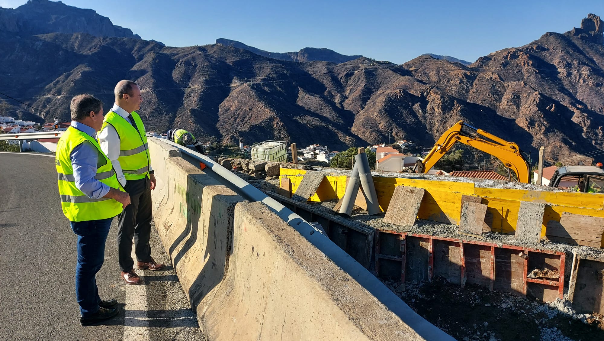 Inicio de obras de ampliación de la carretera 