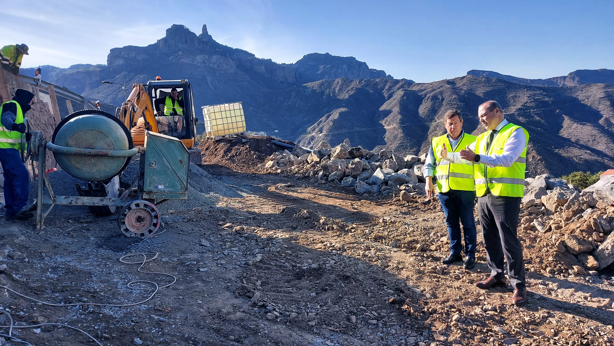 Inicio de obras de ampliación de la carretera 