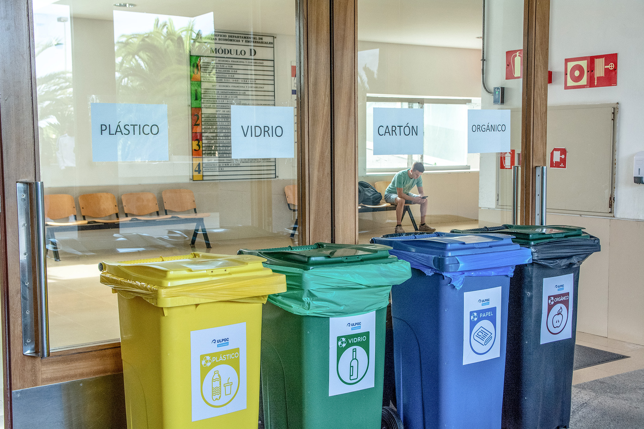 Contenedores reciclaje ULPGC