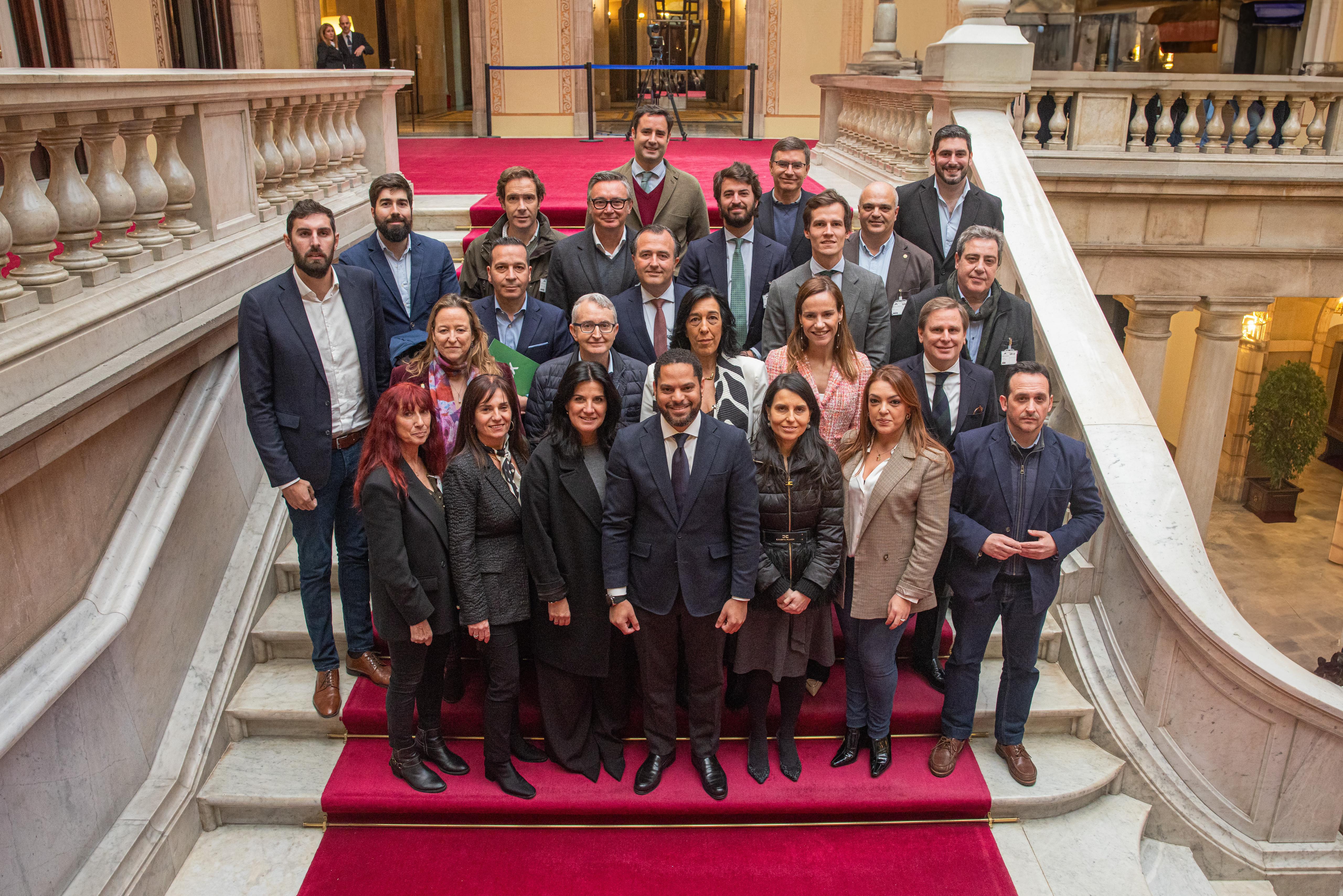 Reunión de portavoces regionales de VOX