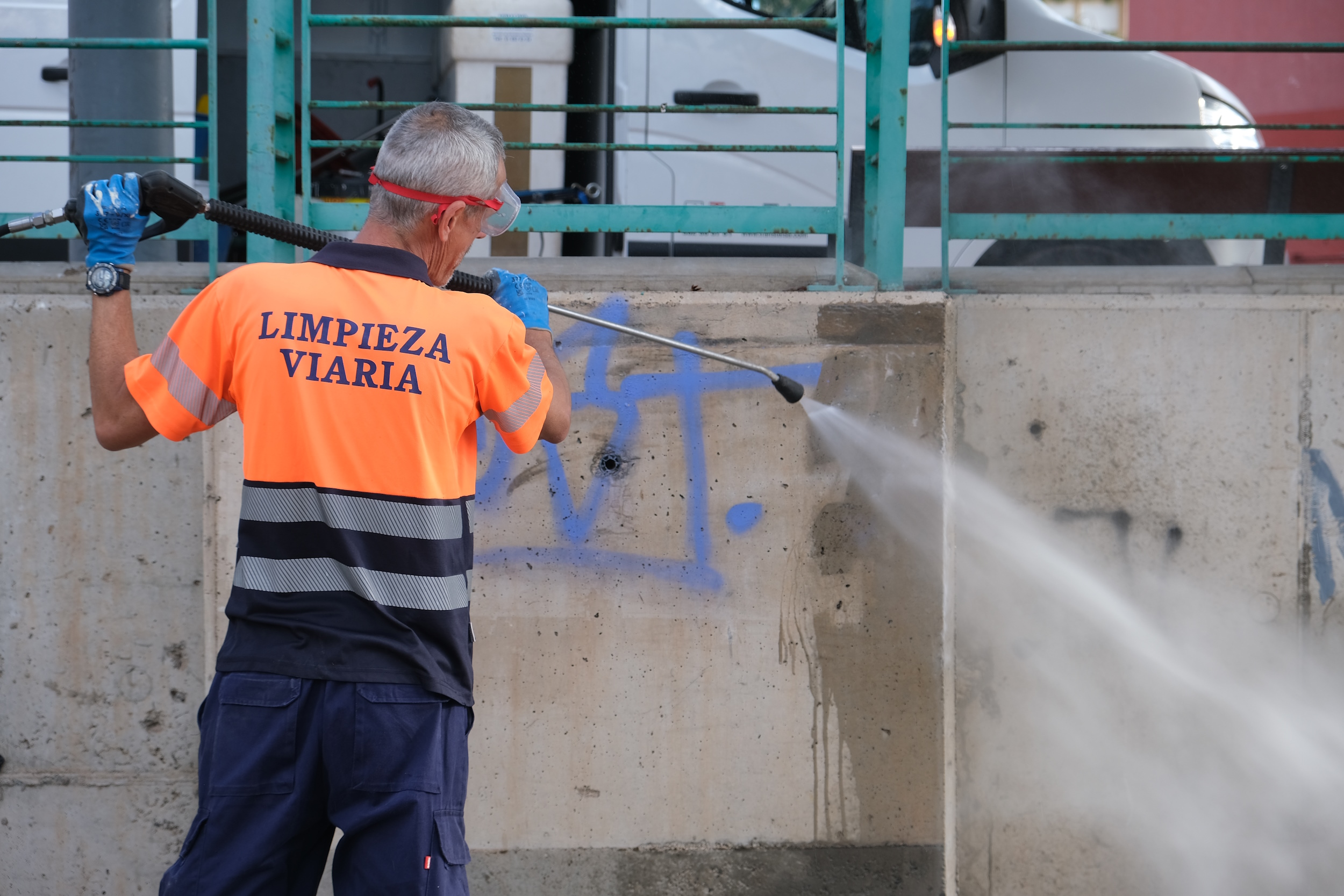 Eliminación de grafitis 