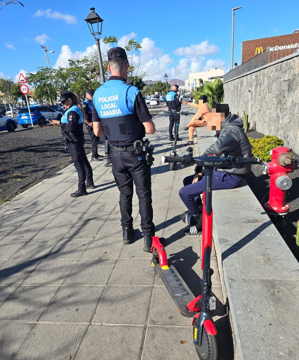 Control de patinetes