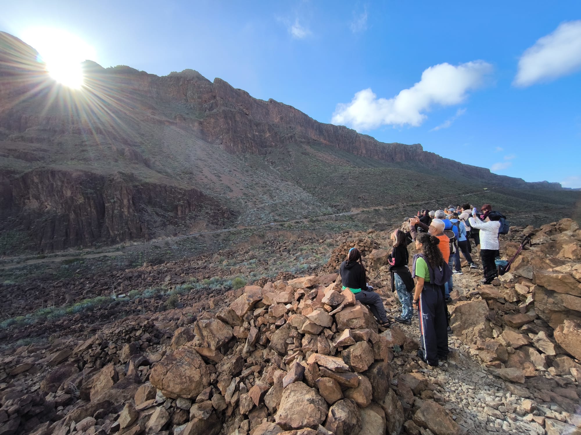 La ‘luz del Rey’, Necrópolis de Arteara/ canariasnoticias.es