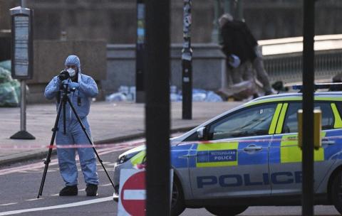 Policía en el tiroteo de Londres