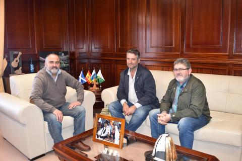 Visita de la COAG al Ayuntamiento de El Rosario