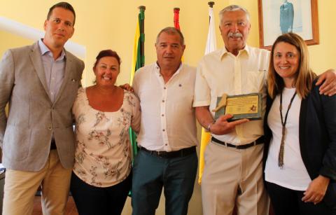 Premio por 25 años de fidelidad a Caleta de Fuste en Fuerteventura