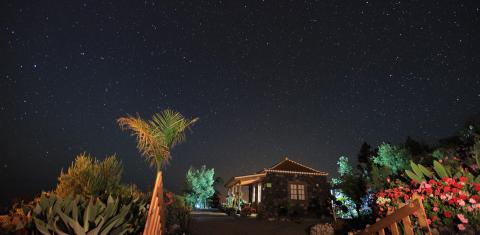 Cielo estrellado en La Palma