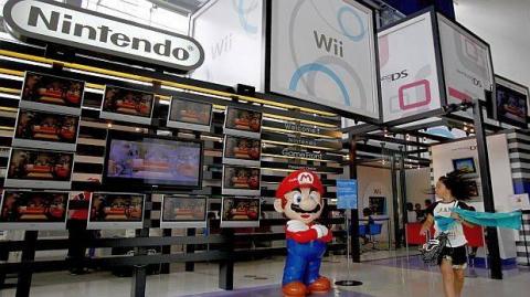 Stand de la empresa Nintendo