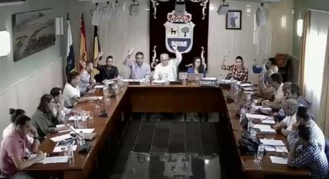 Pleno del Ayuntamiento de La Oliva