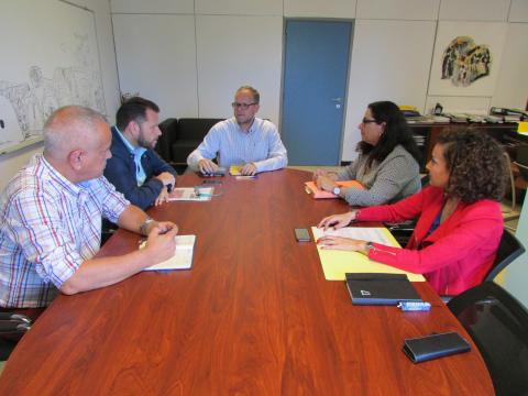 Reunión del sector del taxi en Las Palmas de Gran Canaria