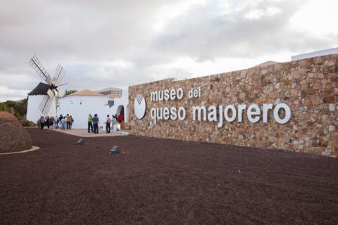 Fachada del edificio del Museo del Queso de Fuerteventura