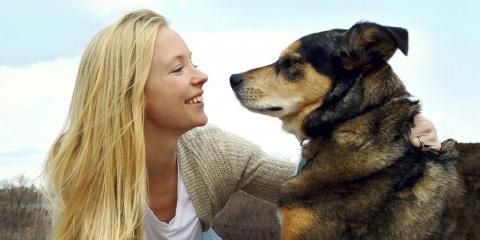 Mujer y perro