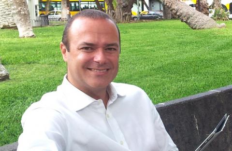 El alcalde de Las Palmas de Gran Canaria, Augusto Hidalgo