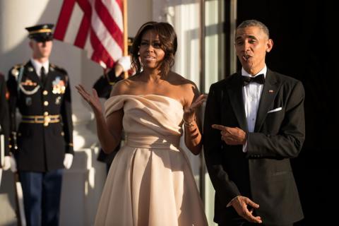 Barack Obama y Michelle Obama