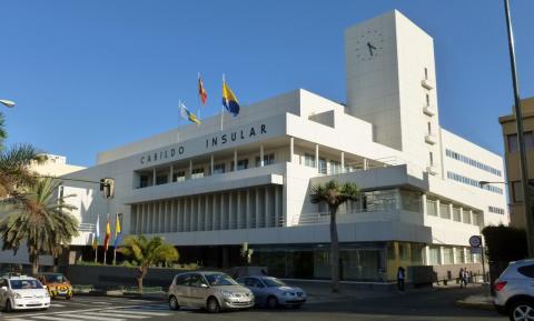 Fachada del Cabildo de Gran Canaria