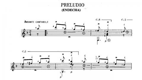 Partitura de música