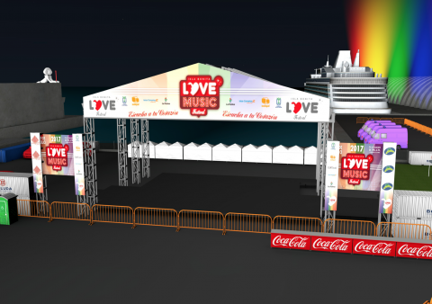 Escenario Love Music Festival 