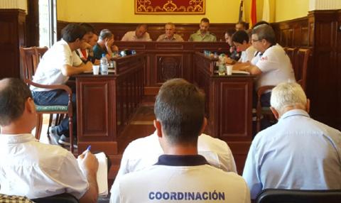 Reunión de seguridad de El Pino 2017 en Teror