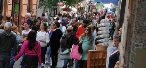 Personas en la calle