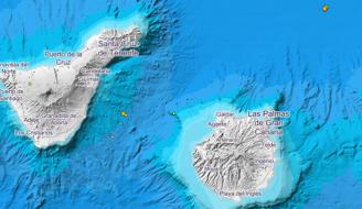 Mapa de Tenerife y Gran Canaria