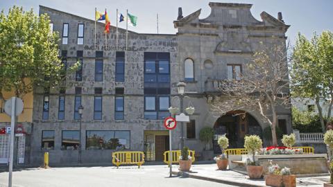 Fachada del Ayuntamiento de Santa Brígida