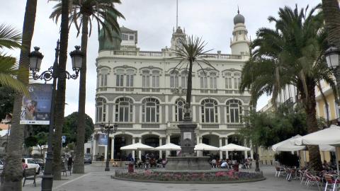 Fachada del Gabinete Literario de Las Palmas de Gran Canaria
