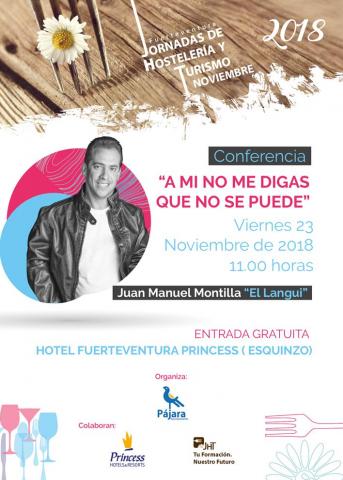 Cartel Conferencia El Langui