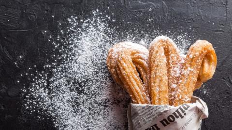 Una bolsa de churros